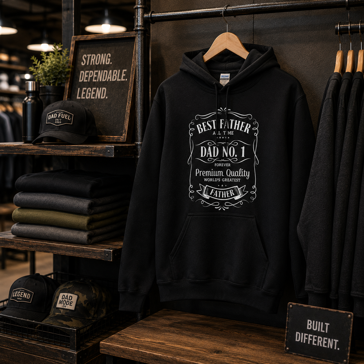 Best Father Vintage Tees/Crewnecks/Hoodies
