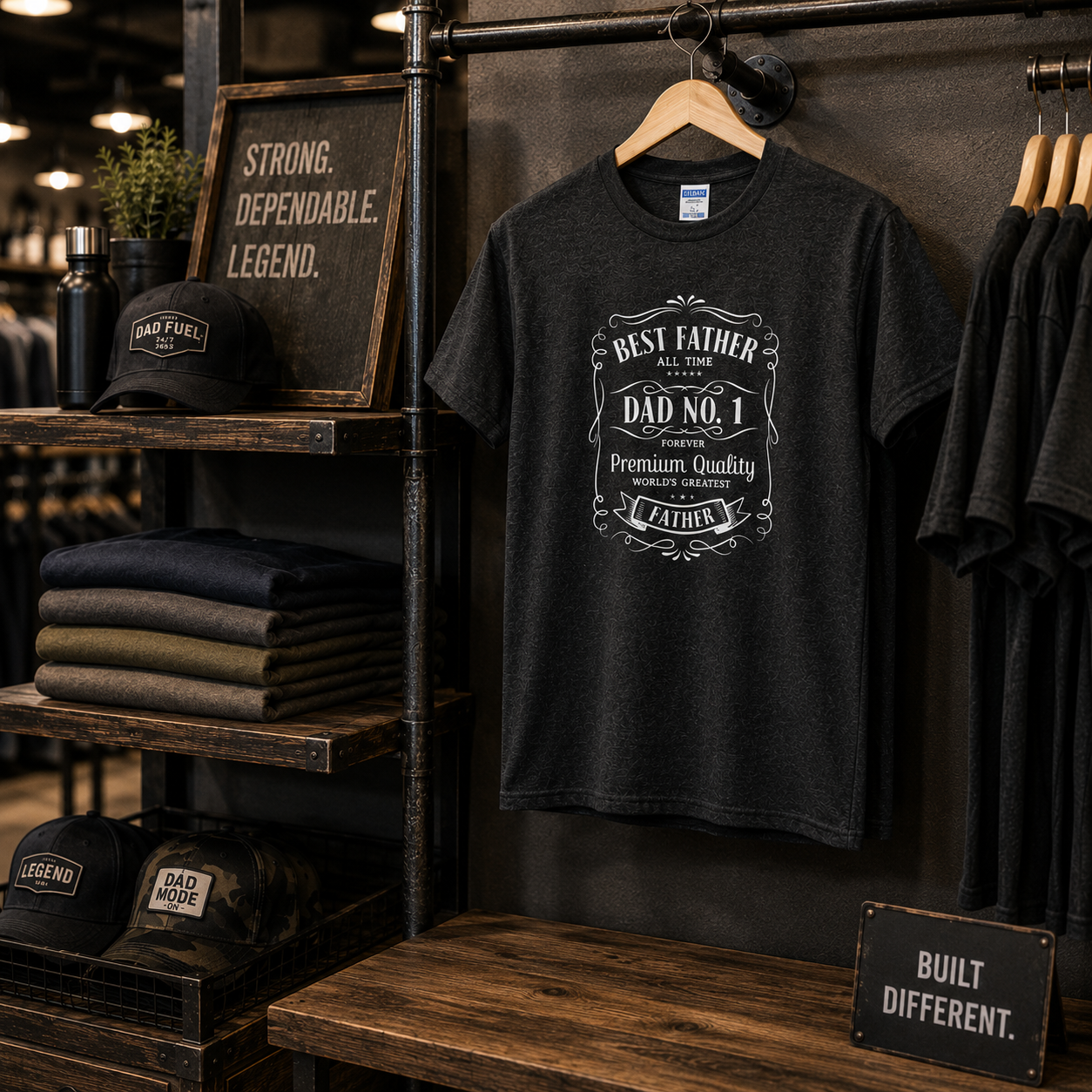 Best Father Vintage Tees/Crewnecks/Hoodies