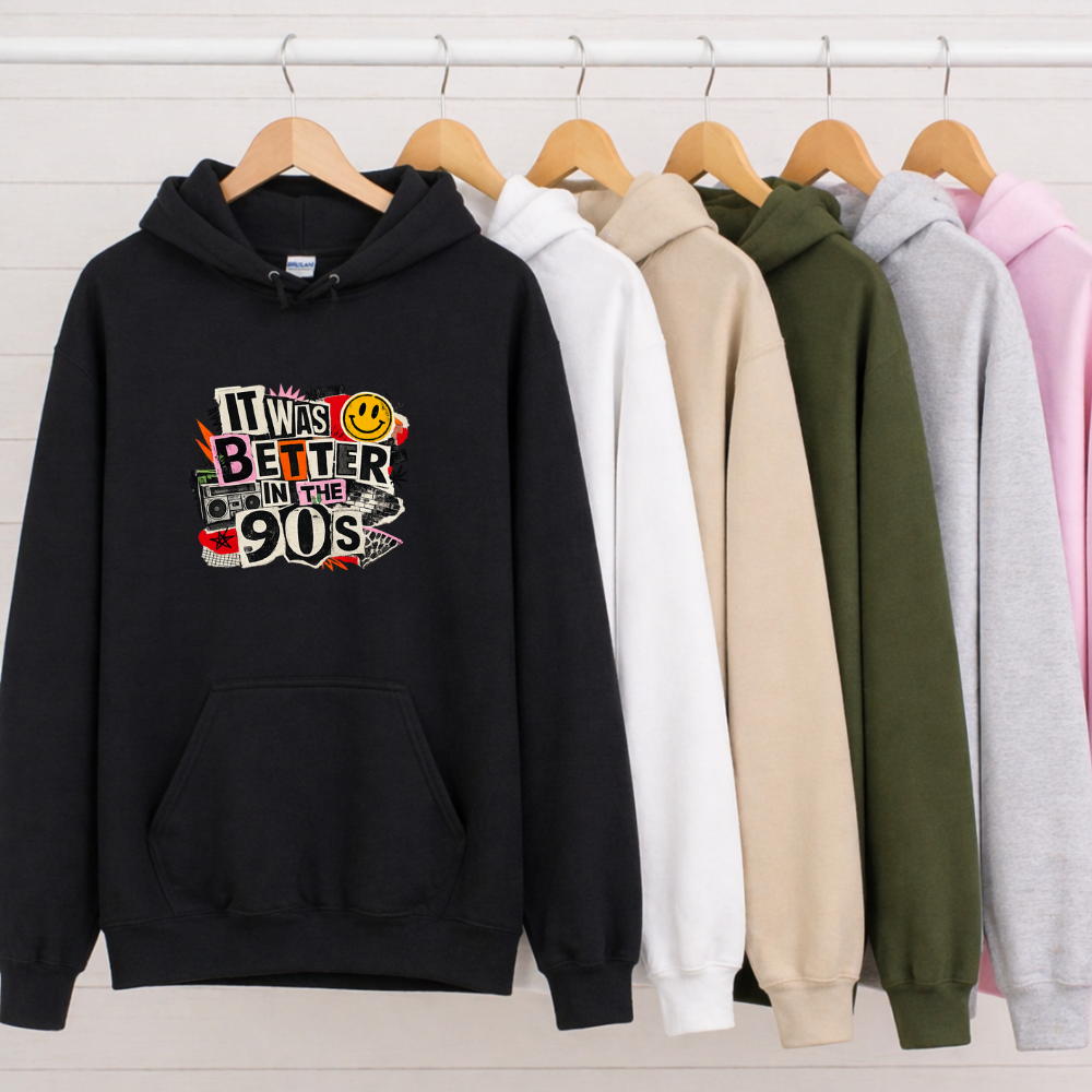 Better In The 90s Tees/Crewnecks/Hoodies