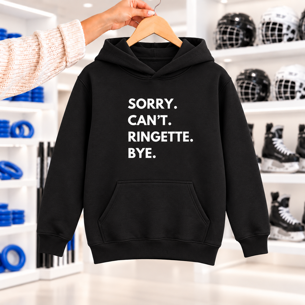 Sorry Can't Ringette Bye