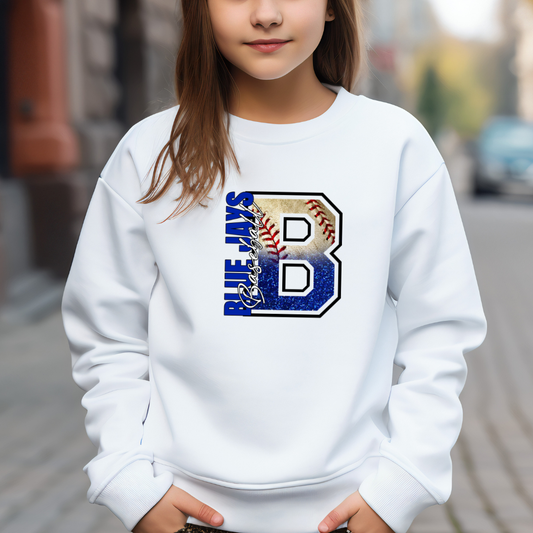 Blue Jays Baseball Kids Crewnecks/Hoodies