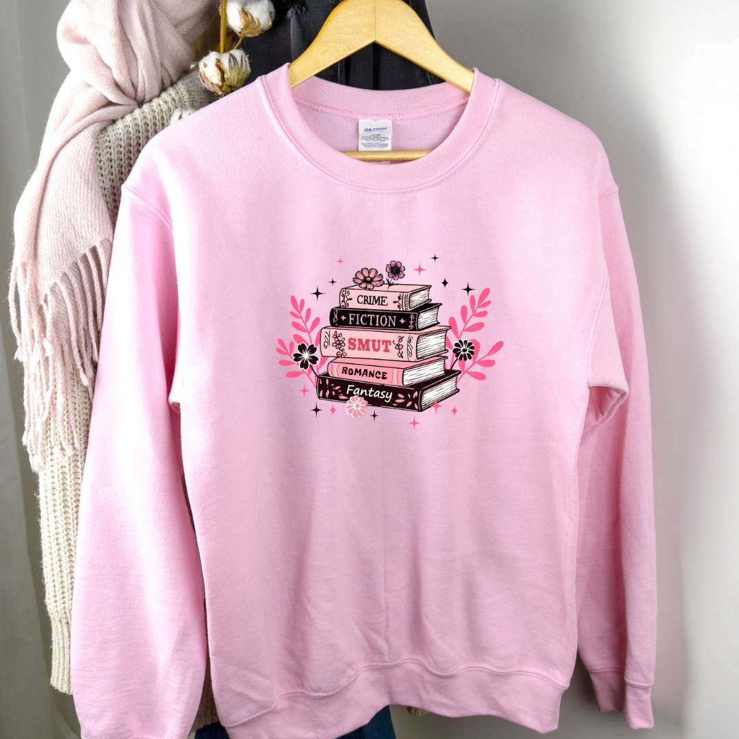 Book Stack Tees/Crewnecks/Hoodies