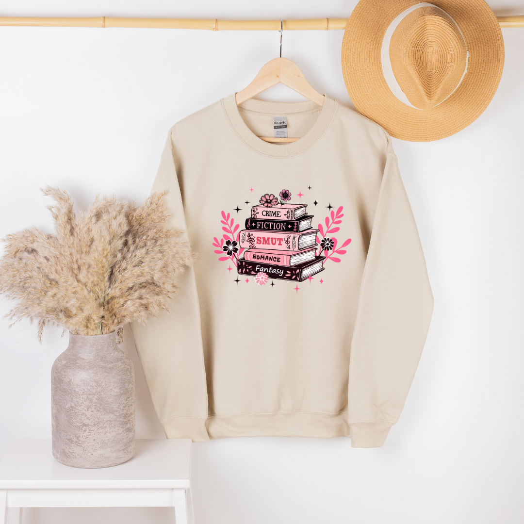 Book Stack Tees/Crewnecks/Hoodies