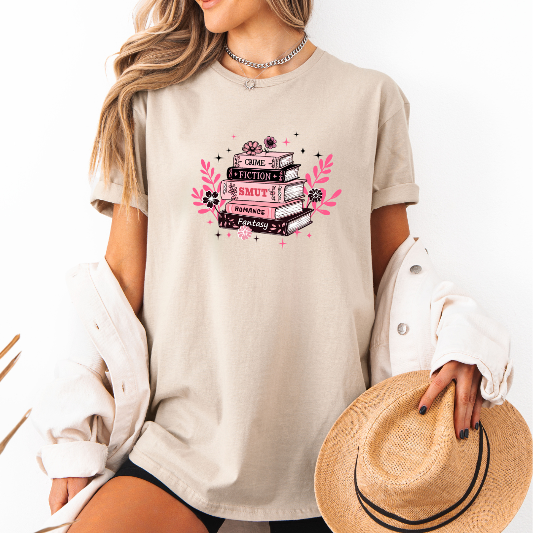 Book Stack Tees/Crewnecks/Hoodies