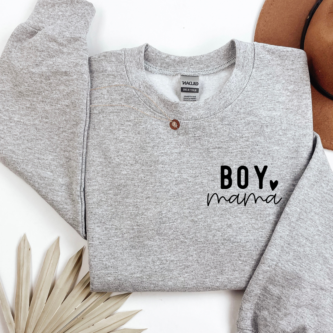 Boy Mama Crewnecks