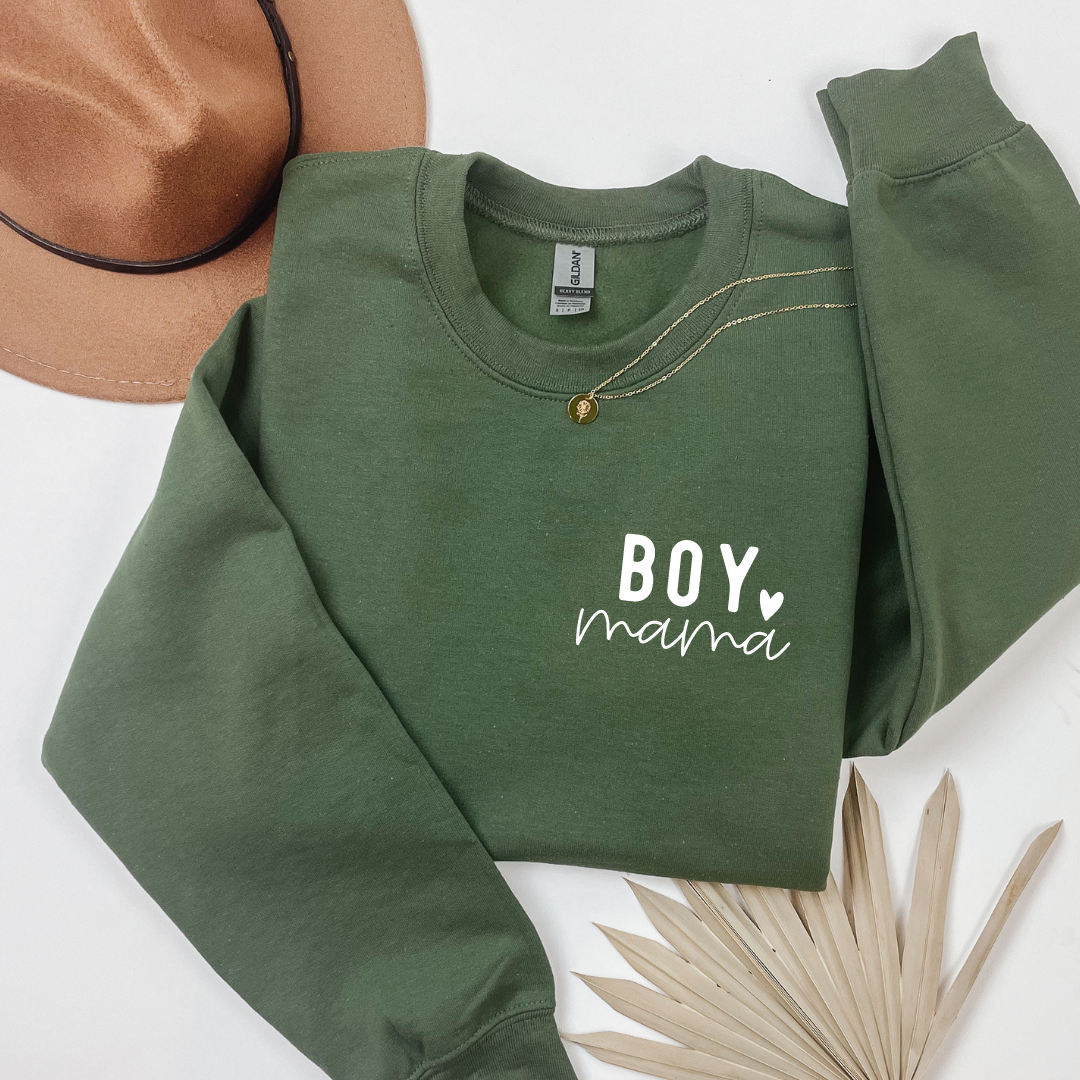 Boy Mama Crewnecks