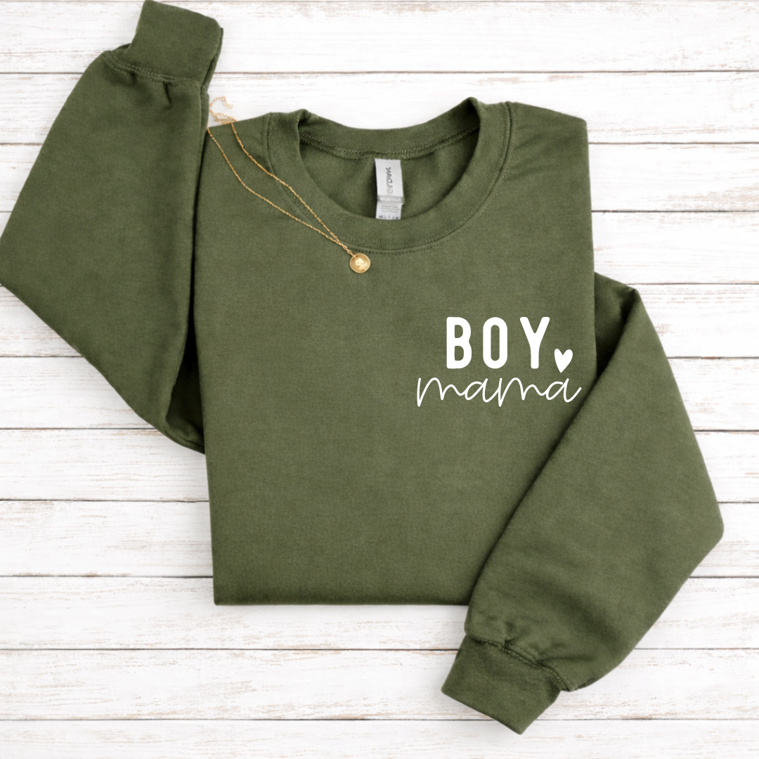 Boy Mama Tees/Crewnecks/Hoodies