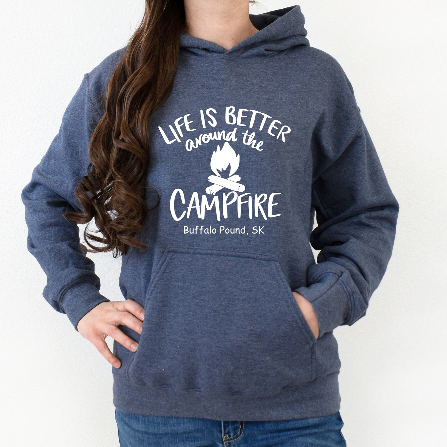 Life Is Better Around The Campfire Customized Hoodies