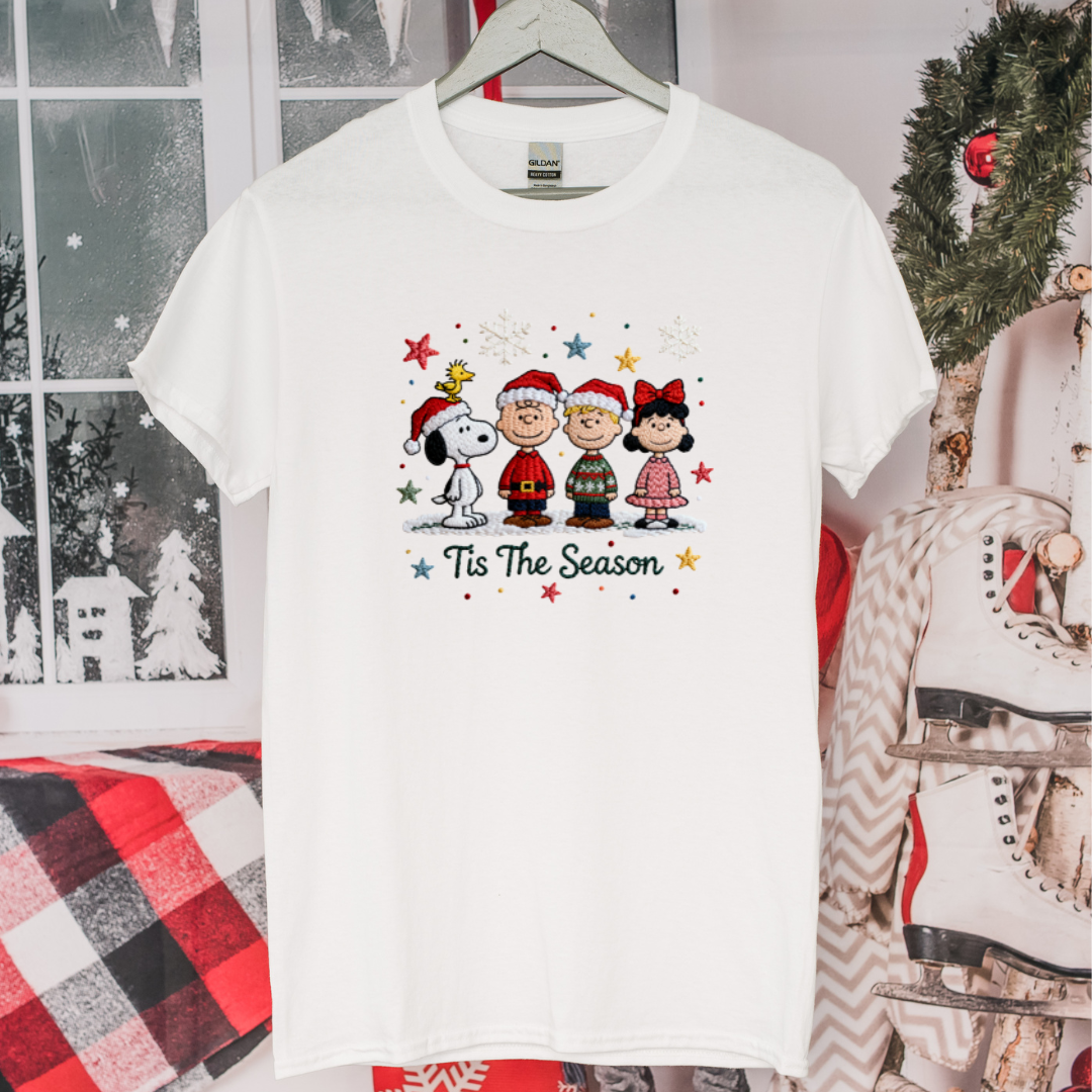 Faux Embroidery Charlie Brown Christmas