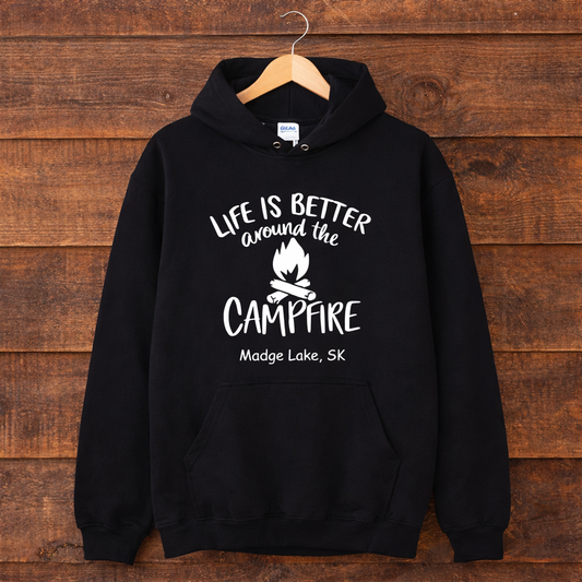 Life Is Better Around The Campfire Personalized Tees/Crewnecks/Hoodies