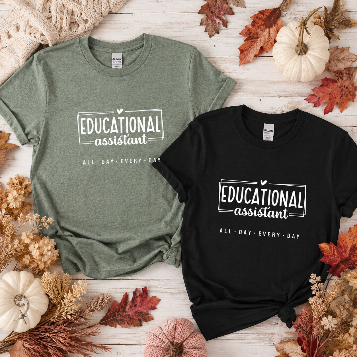 Educational Assistant Tees/Crewnecks/Hoodies