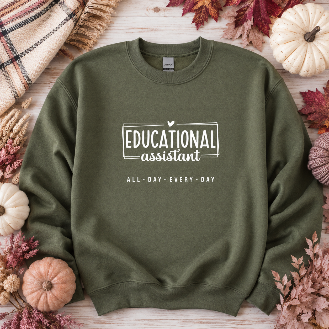 Educational Assistant Tees/Crewnecks/Hoodies