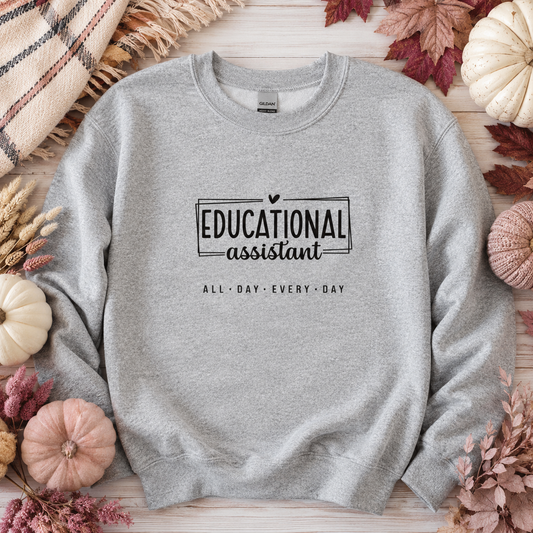 Educational Assistant Tees/Crewnecks/Hoodies