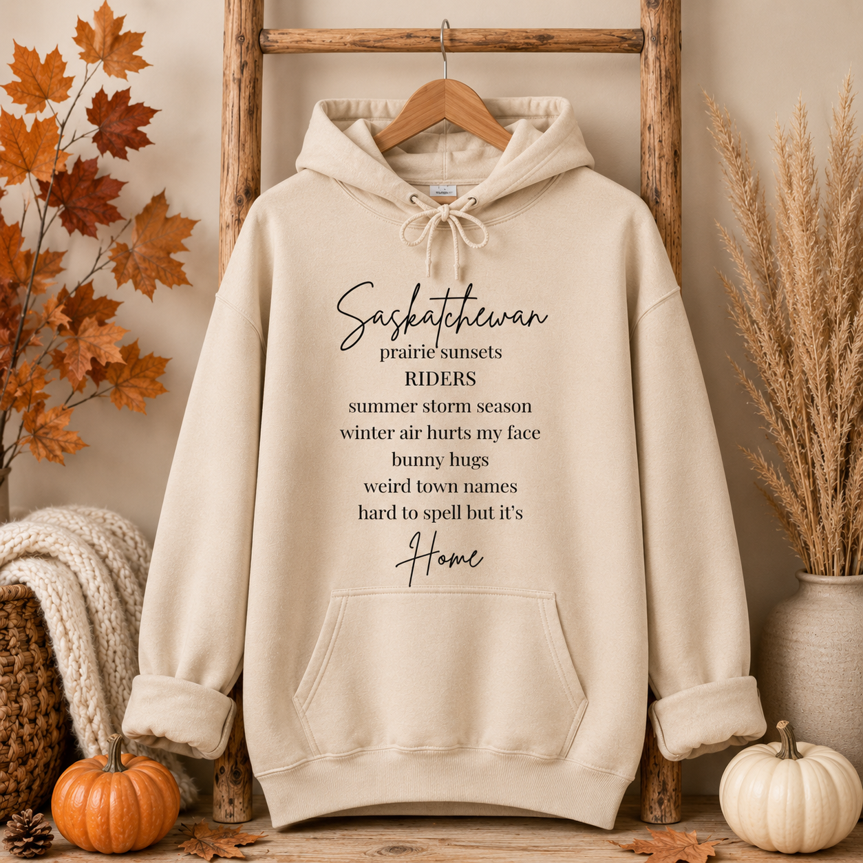 Saskatchewan Hoodies