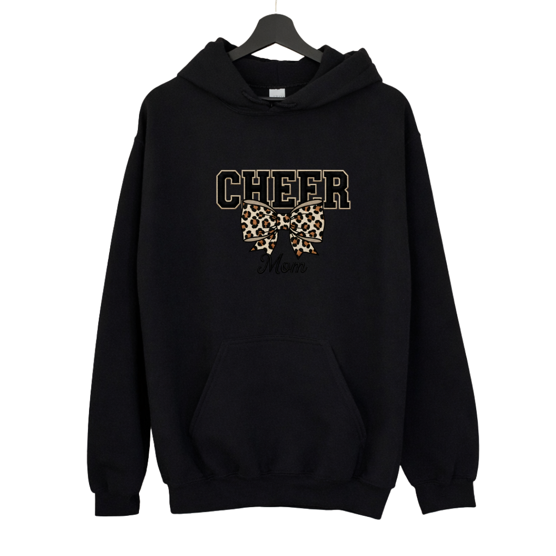 Cheer Mom Faux Embroidery Tees/Crewnecks/Hoodies
