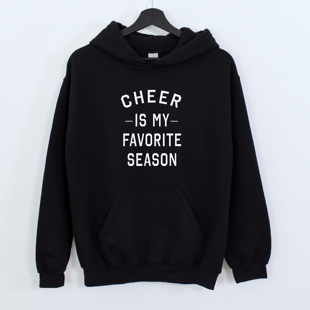 Cheer Is My Favorite Season Hoodies