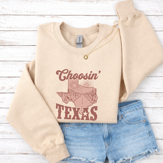 Choosin' Texas Tees/Crewnecks/Hoodies