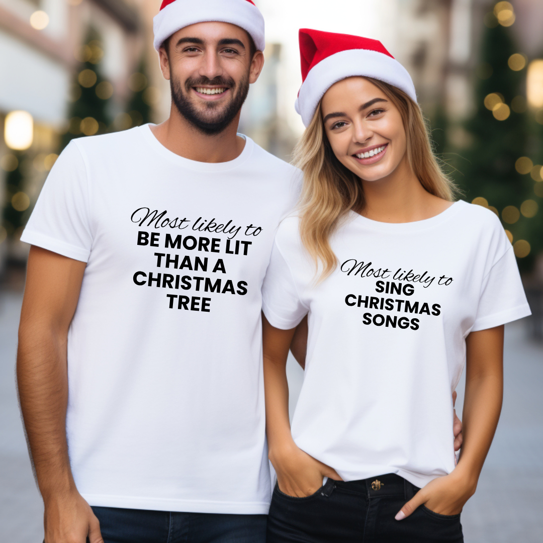 MOST LIKELY TO - Family Christmas Shirts