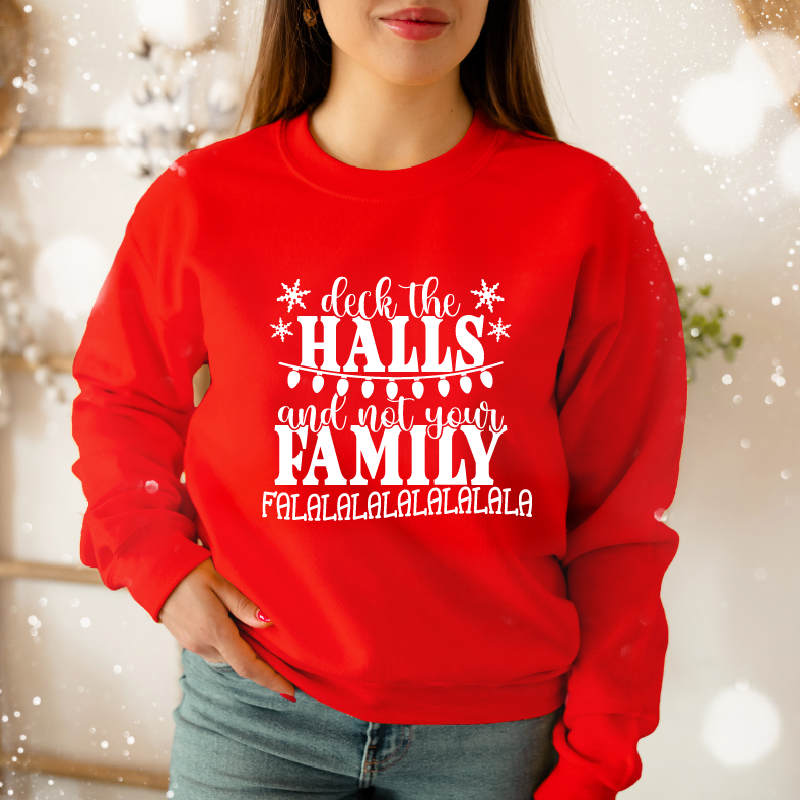 Deck The Halls Tees/Crewnecks