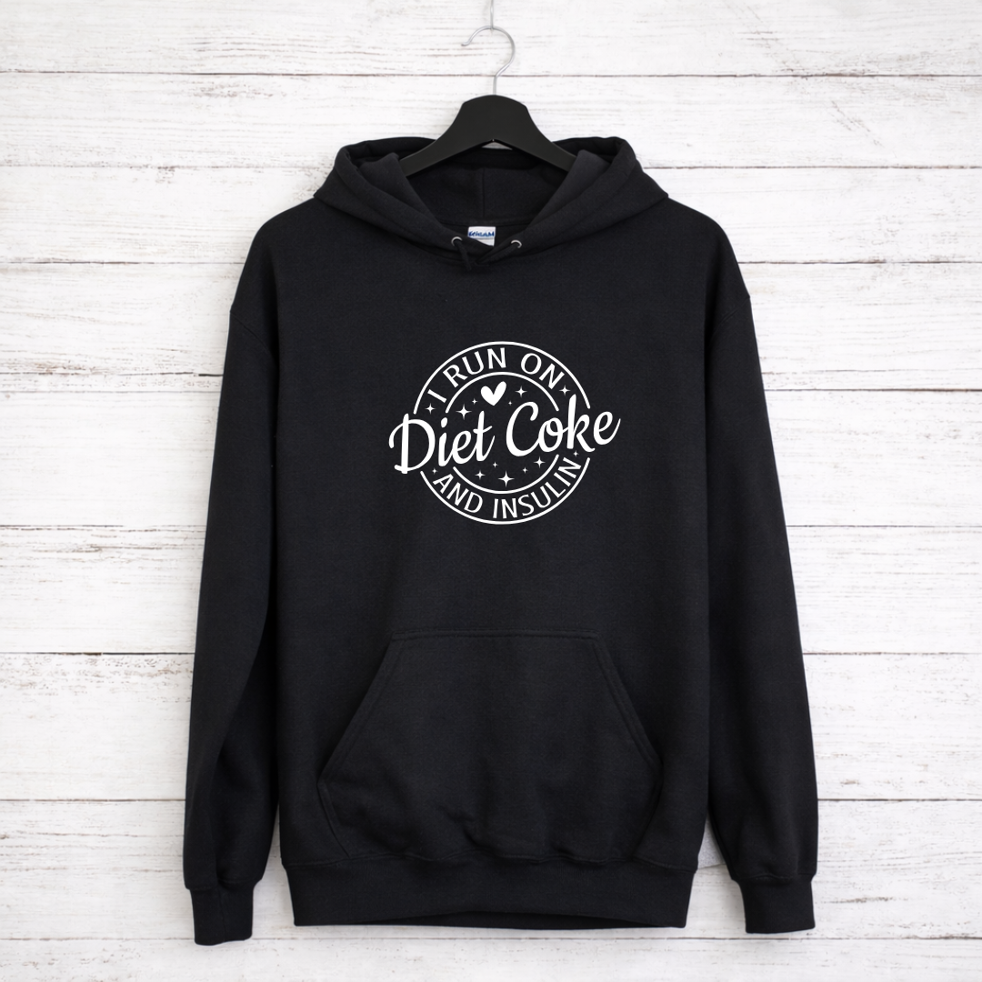 I Run on Diet Coke and Insulin Tees/Crewnecks/Hoodies