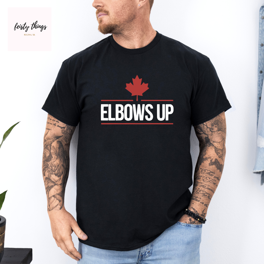 Elbows Up Tees/Crewnecks/Hoodies