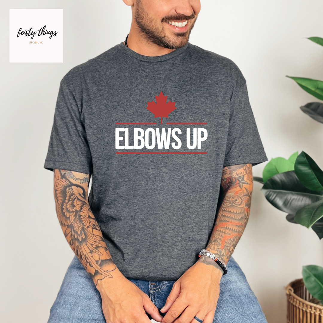 Elbows Up Tees/Crewnecks/Hoodies