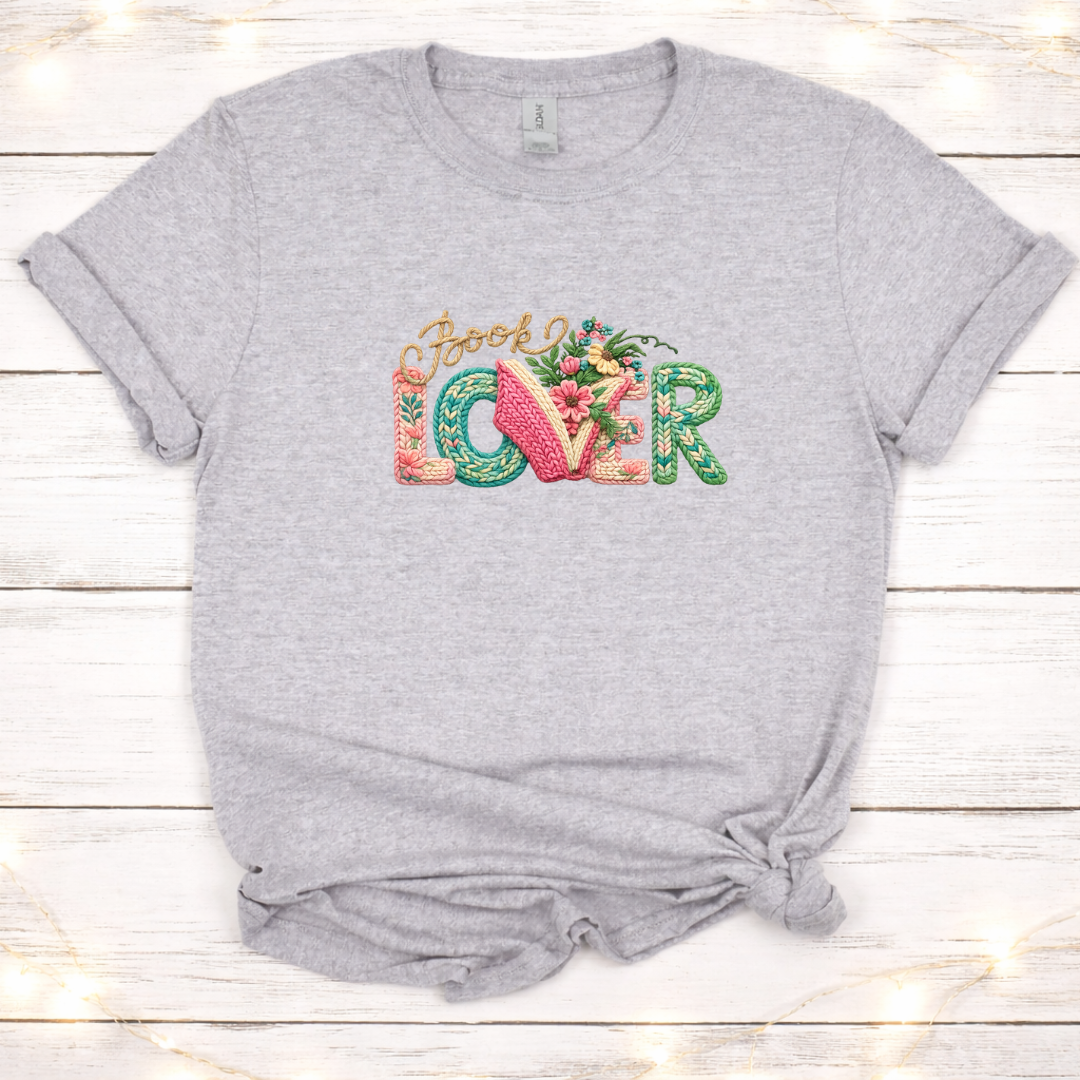 Faux Stitch Book Lover Tees/Crewnecks/Hoodies