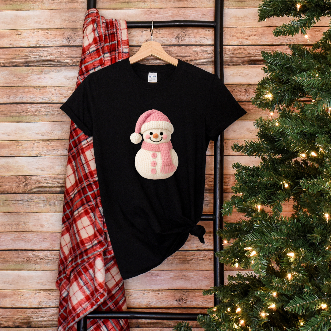 Yarn Snowman Tees/Crewnecks