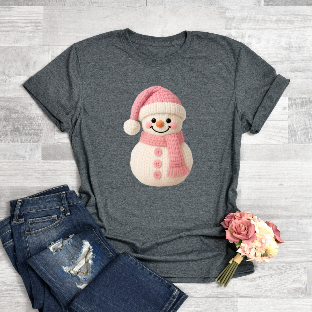 Yarn Snowman Tees/Crewnecks