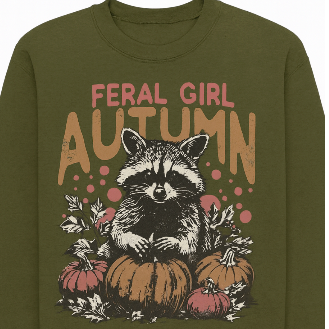 Feral Girl Autumn Crewnecks