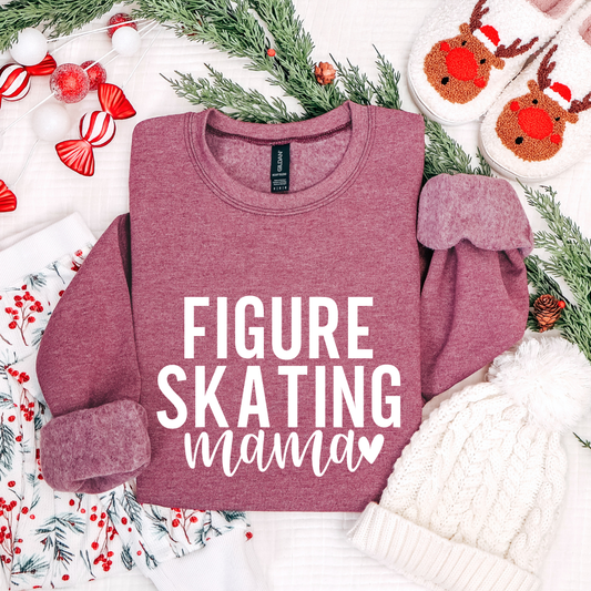Figure Skating Mama Tees/Crewnecks/Hoodies