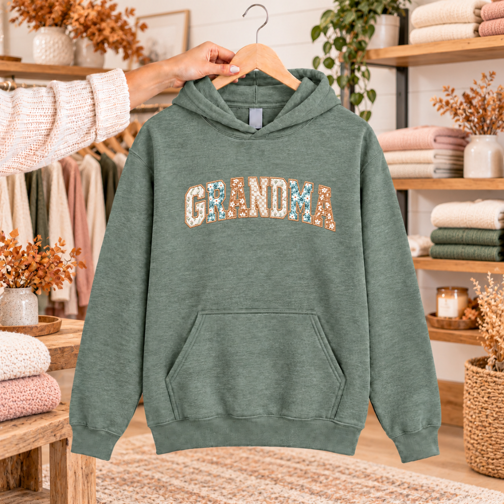 GRANDMA Faux Patchwork