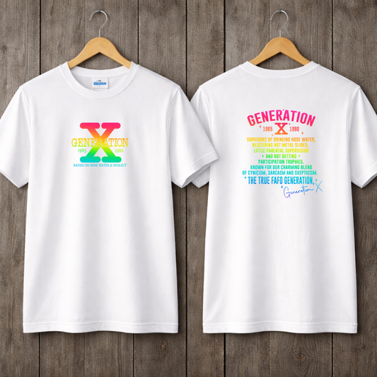 Gen X 2-Sided Tees