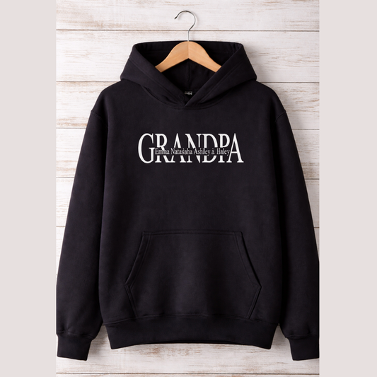 Dad - Grandpa - Papa, etc. Personalized Hoodies