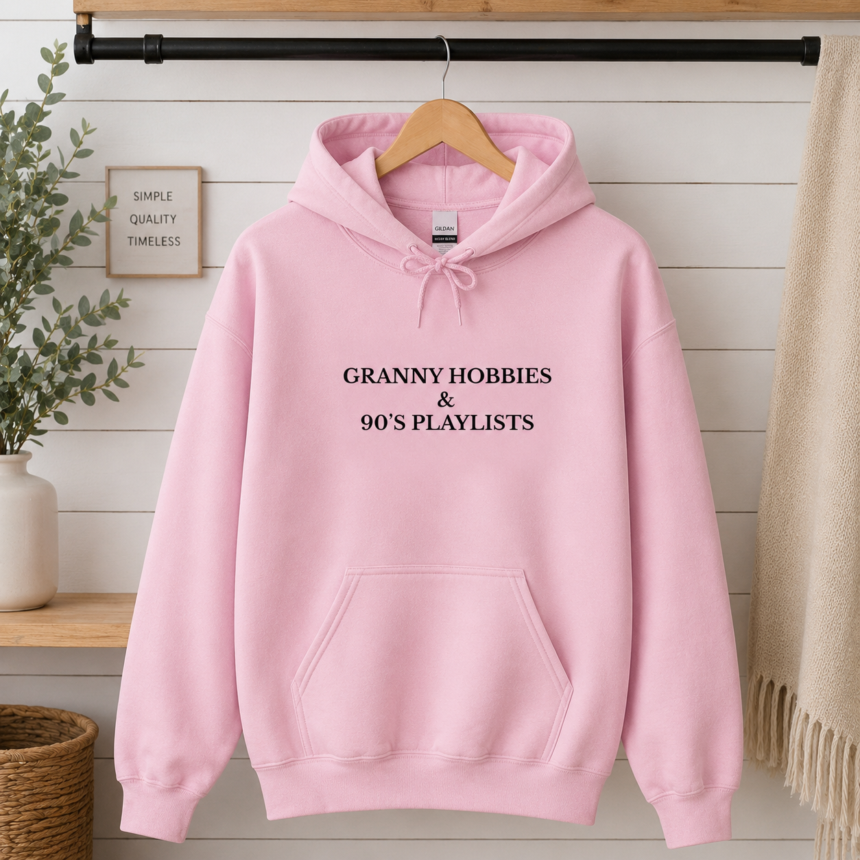 Granny Hobbies & 90s Playlists Tees/Crewnecks/Hoodies