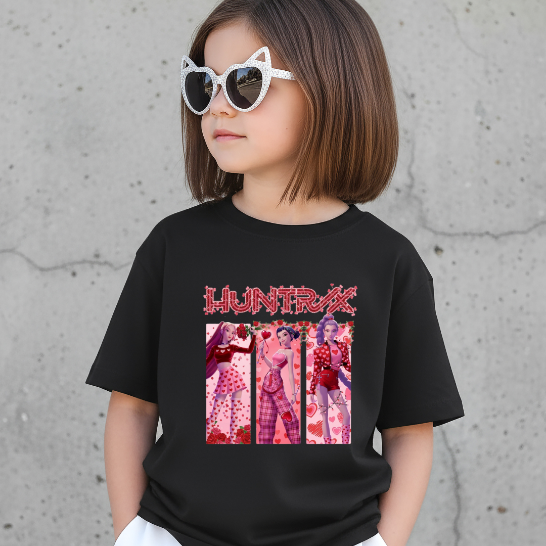 Demon Hunters Huntrix Kids Tees 3 Designs