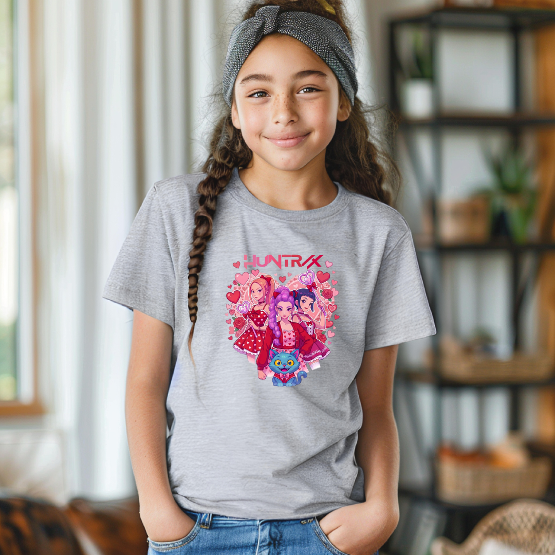 Demon Hunters Huntrix Kids Tees 3 Designs