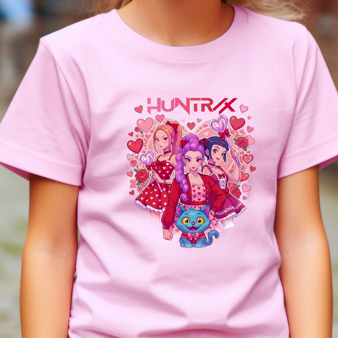 Demon Hunters Huntrix Kids Tees 3 Designs