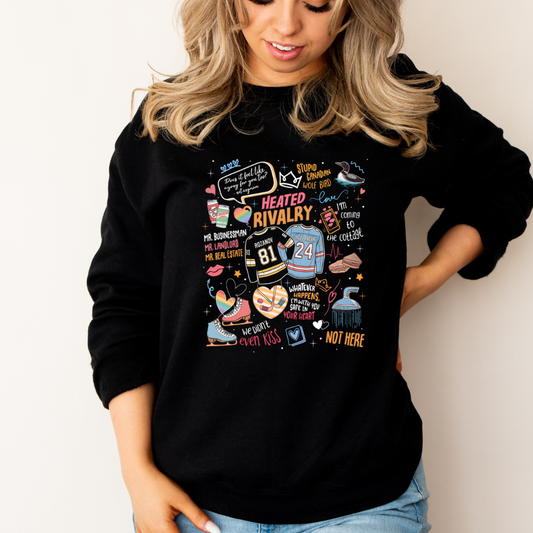 Heated Rivalry Crewnecks