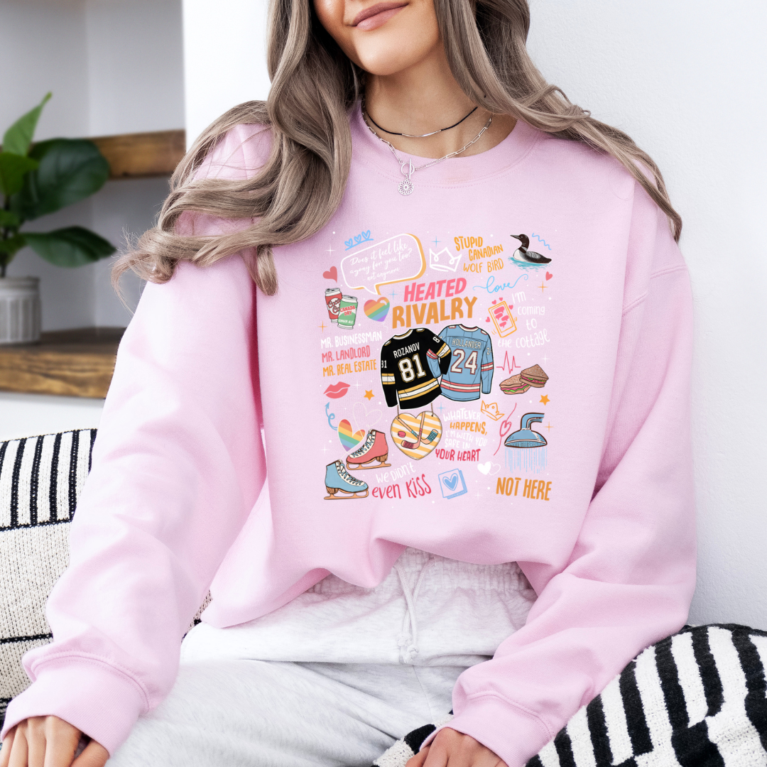 Heated Rivalry Crewnecks