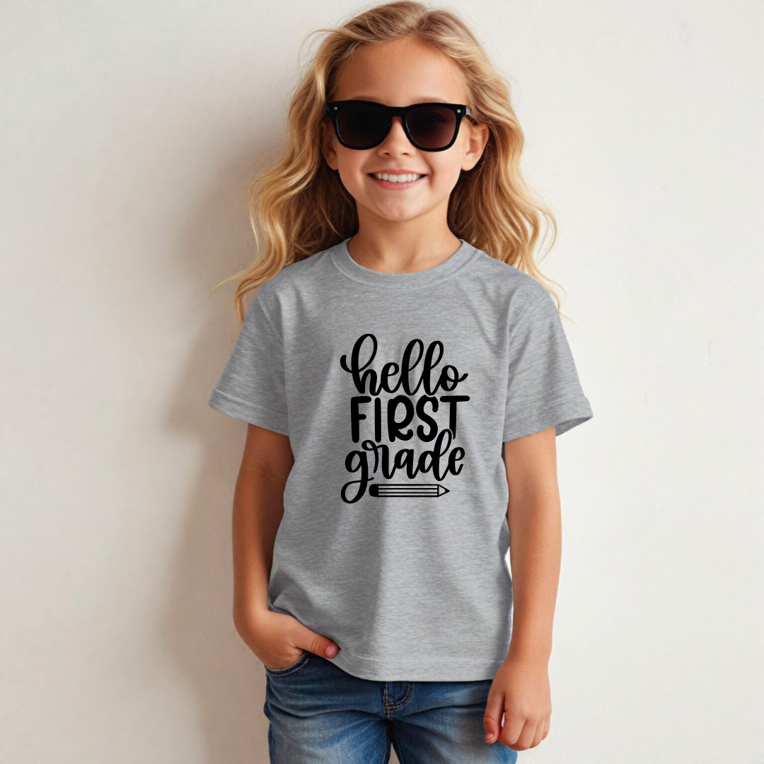 First Day of School Shirts - Hello