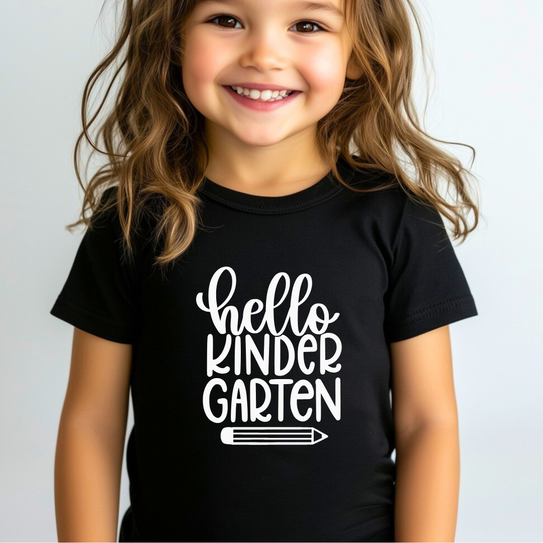 First Day of School Shirts - Hello