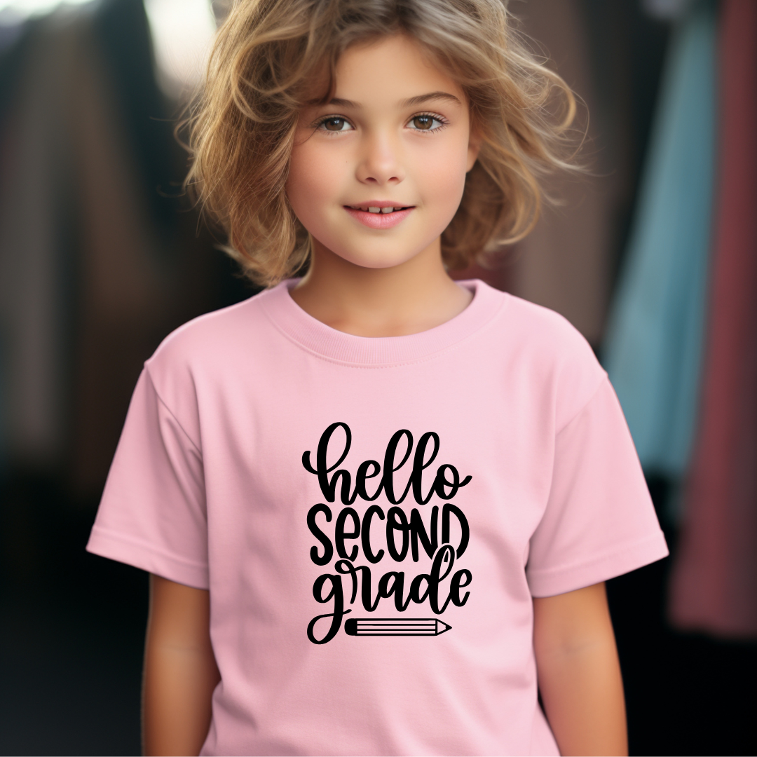 First Day of School Shirts - Hello
