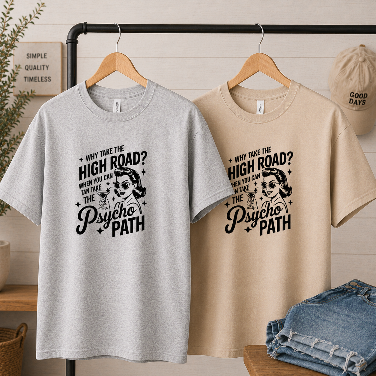 Psycho Path Martini Tees/Crewnecks/Hoodies