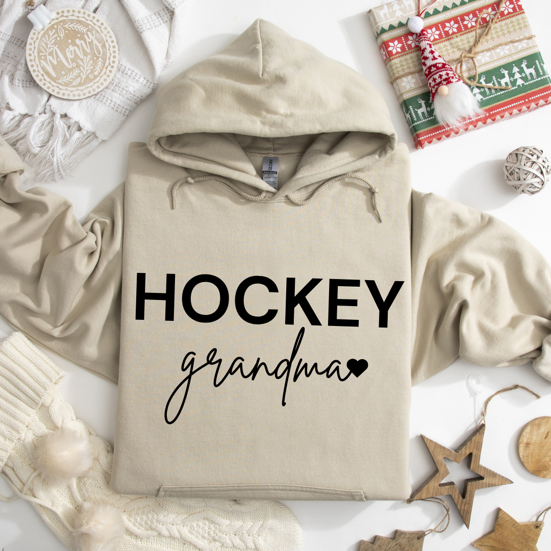 Hockey Grandma Tees/Crewnecks/Hoodies