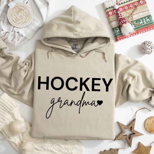 Hockey Grandma Tees/Crewnecks/Hoodies
