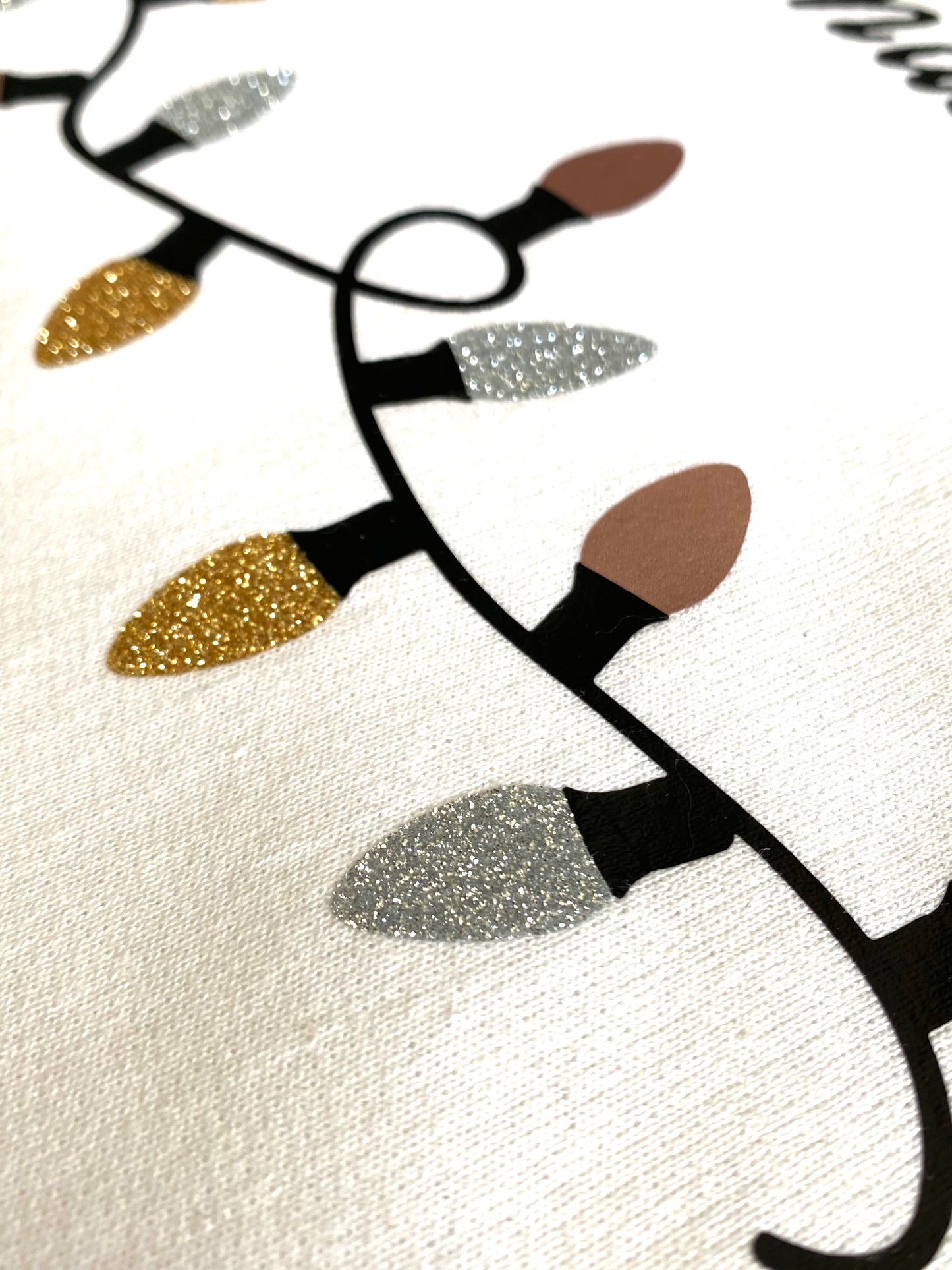 Swiftie Inspired Christmas Lights Crewnecks