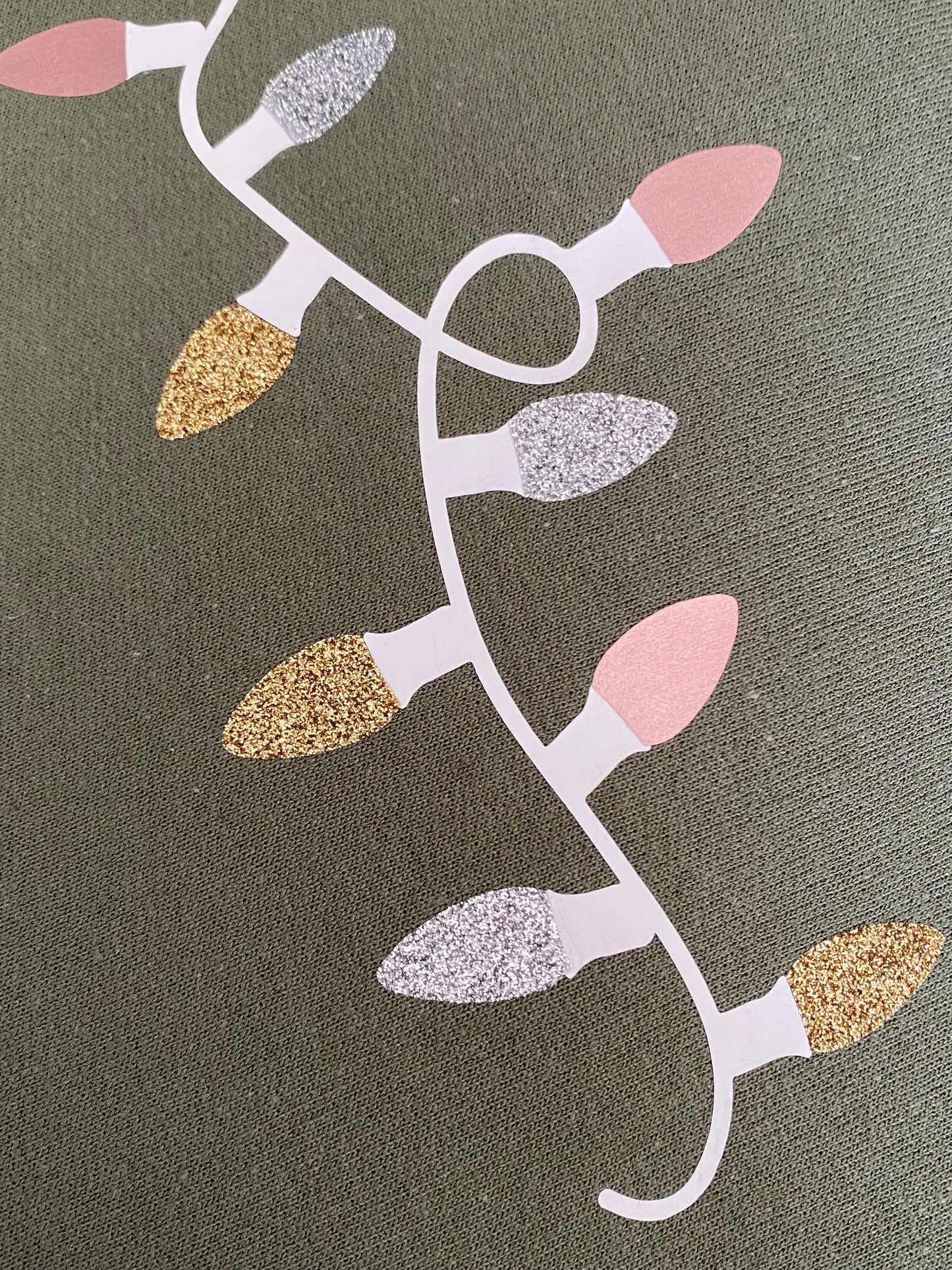 Swiftie Inspired Christmas Lights Crewnecks