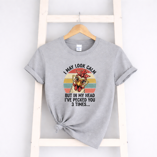 I May Look Calm Tees/Crewnecks/Hoodies