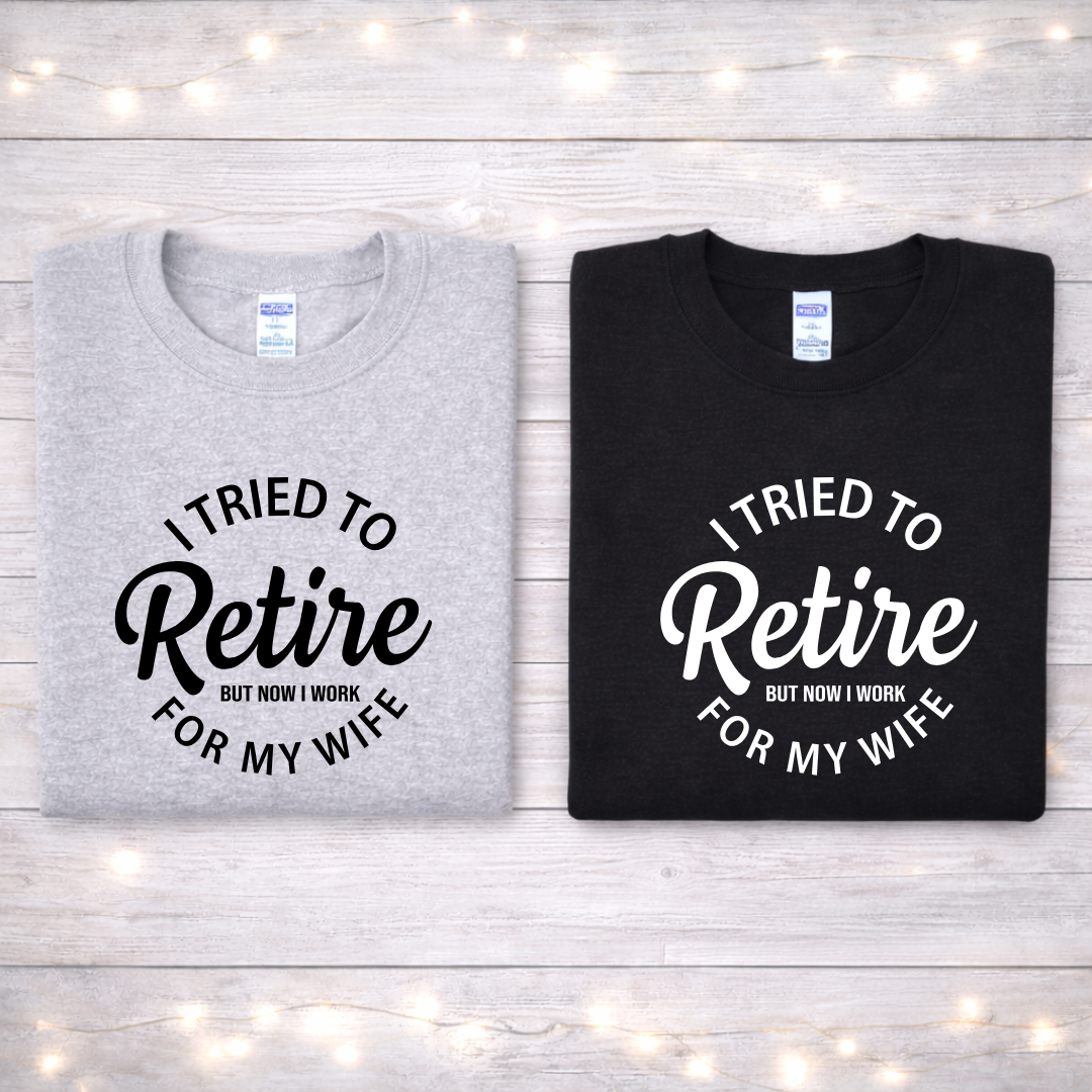 I Tried to Retire Tees